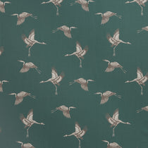 Cranes Jade Fabric by the Metre